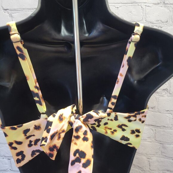 Bar III Women's Animal-Print O-Ring Monokini Swimsuit - Picture 8 of 8